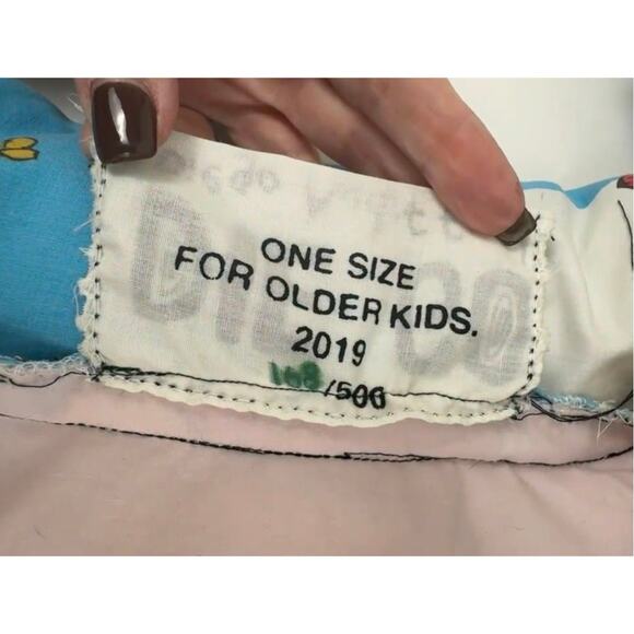 Unisex Adults Die.Go Studios Blue "Winnie The Pooh" Puffer Jacket One Size - Picture 5 of 15